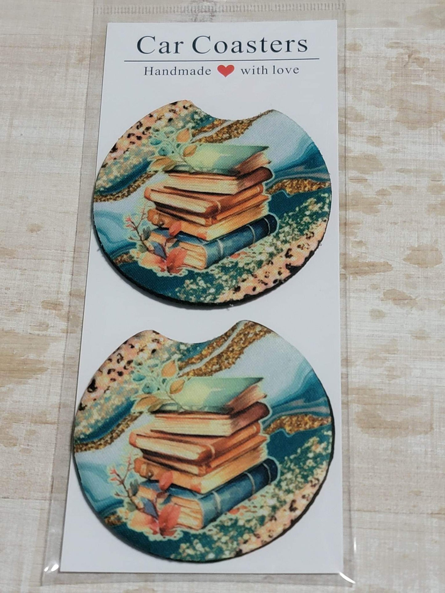 Books glitter