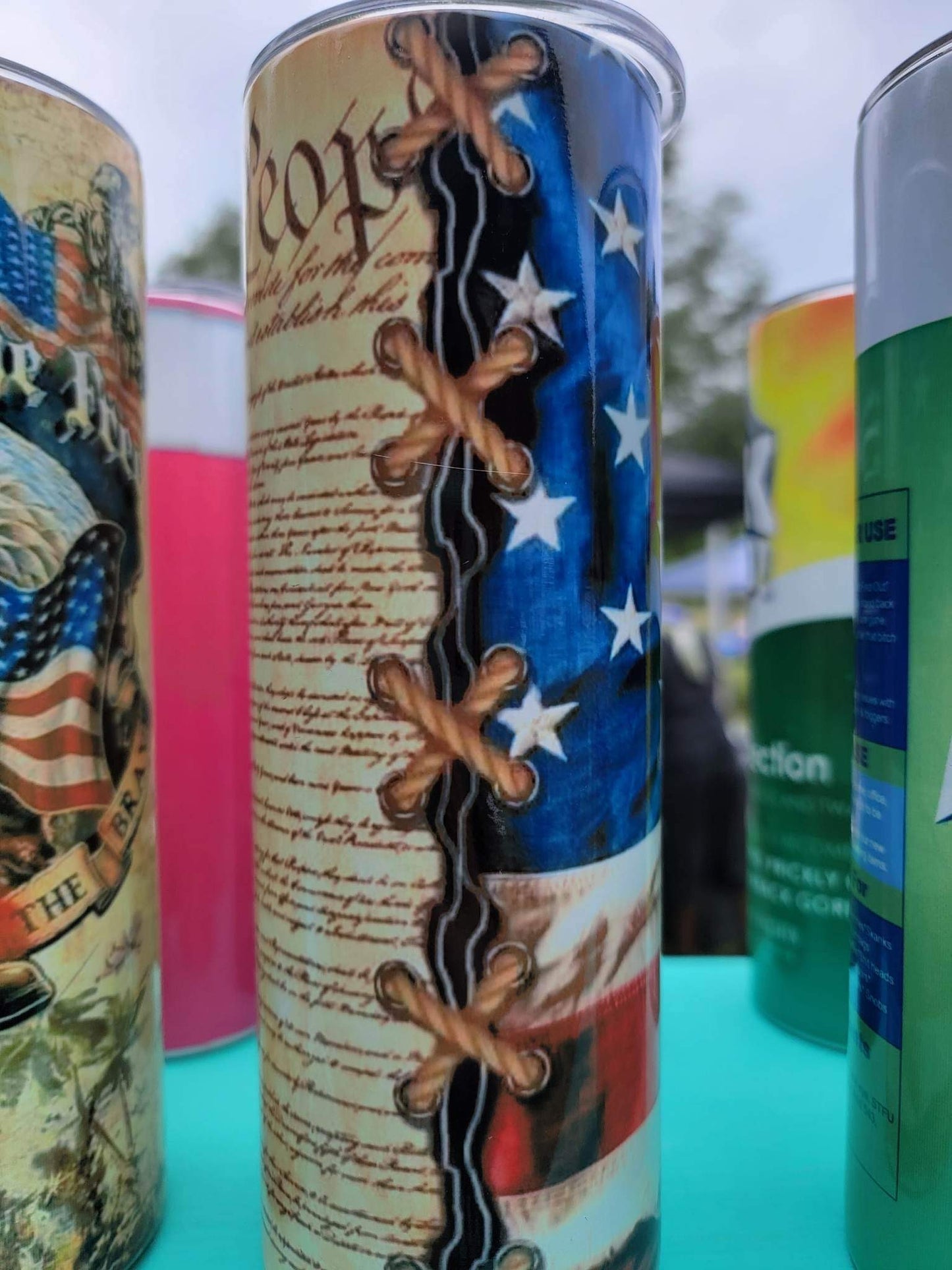 Patriotic 20oz tumbler