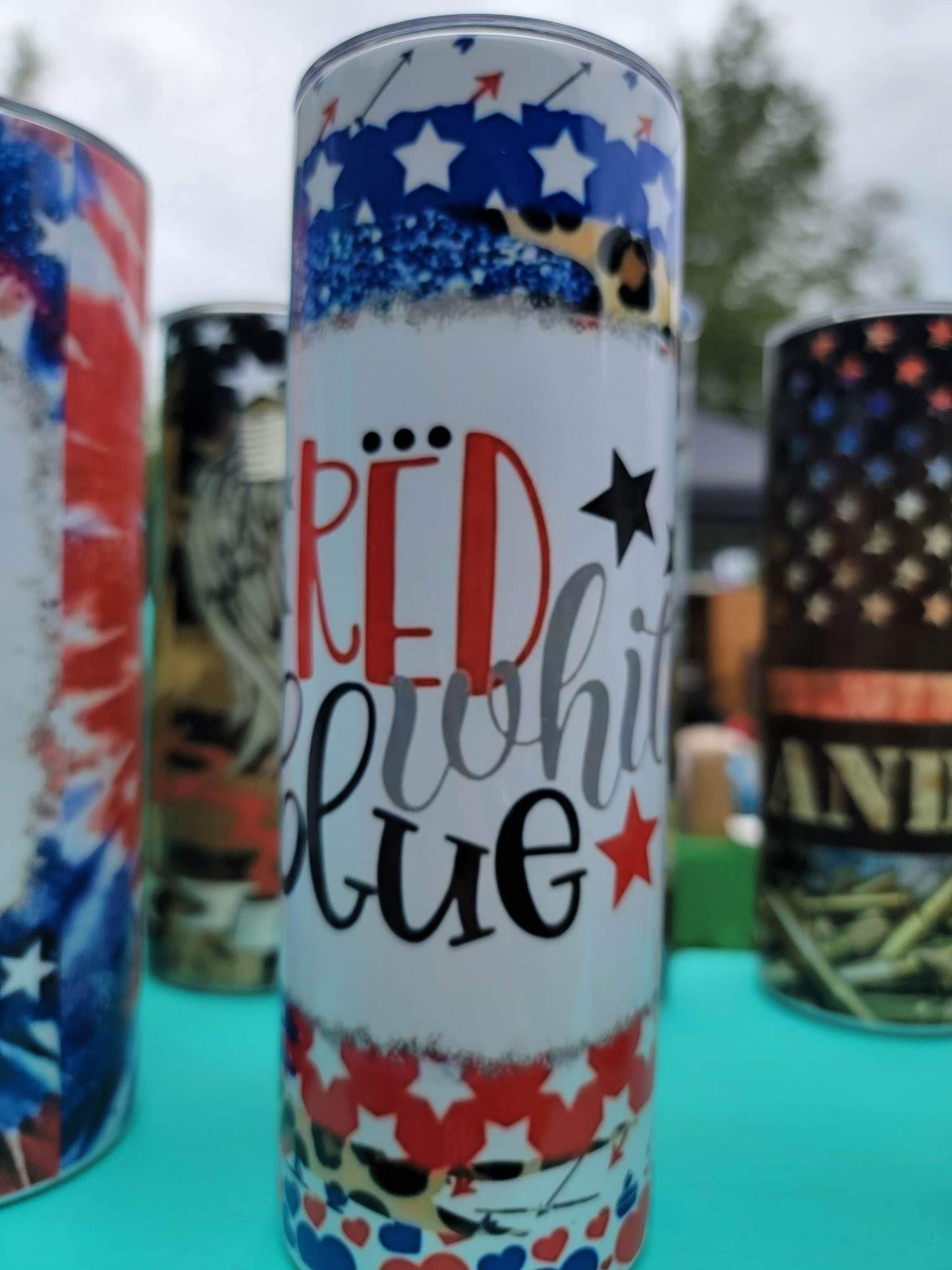 Red white & blue