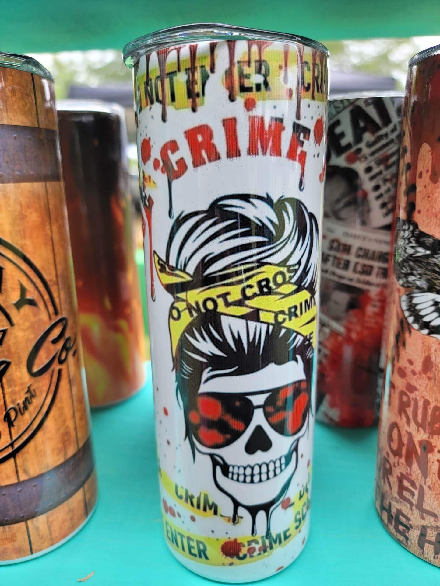 Crime junkie 20oz tumbler